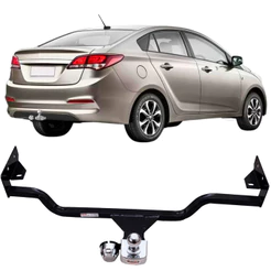 Engate Reboque Fixo Hb20 Sedan 2013 A 2024 Capacida Carga 500kg Certificado Pelo Inmetro Otima Reforçado bOM
