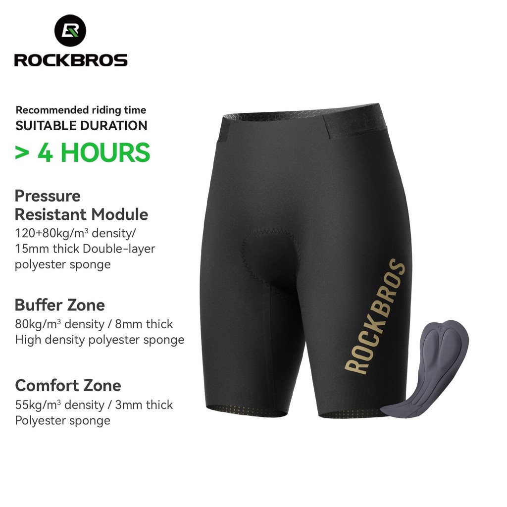 ROCKBROS Homens Ciclismo Shorts Itália DOLOMITI Acolchoado À Prova De Choque Con