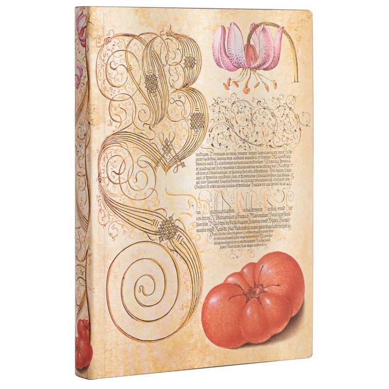 Caderno de Capa Dura Flexis Mira Botanica Midi PAPERBLANKS FB9348-0