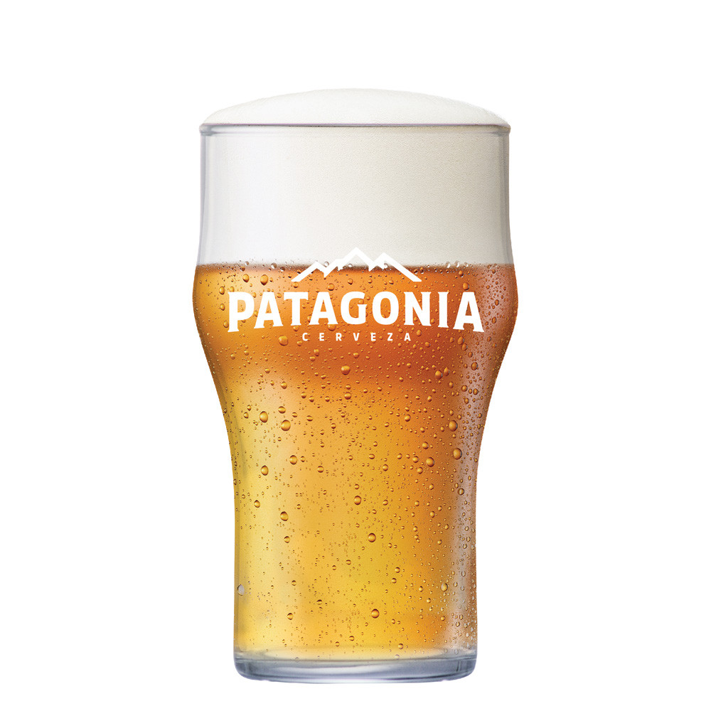Copo de Vidro Patagonia Resistente Copo para Cerveja 350ml - Ruvolo