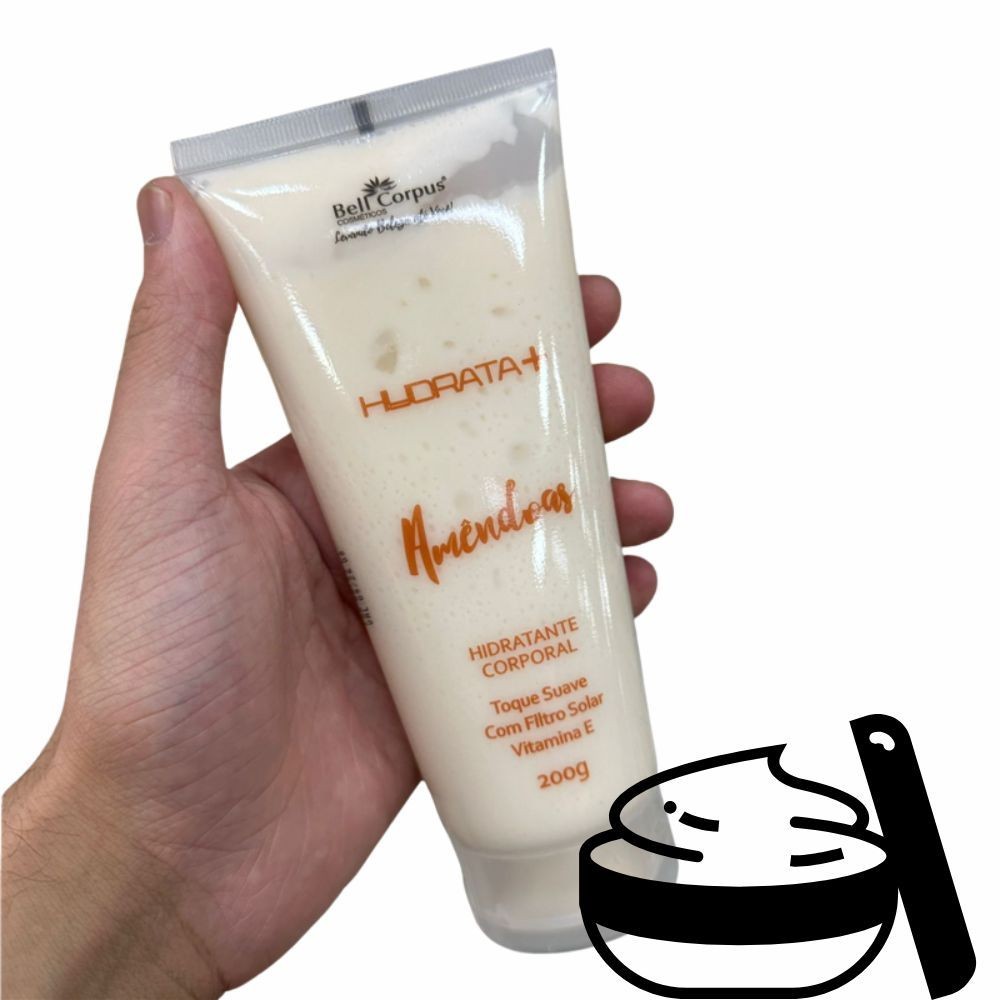 Creme Hidratante Amêndoas Bell Corpus Bell Corpus - Nutrição e Cuidado Diário