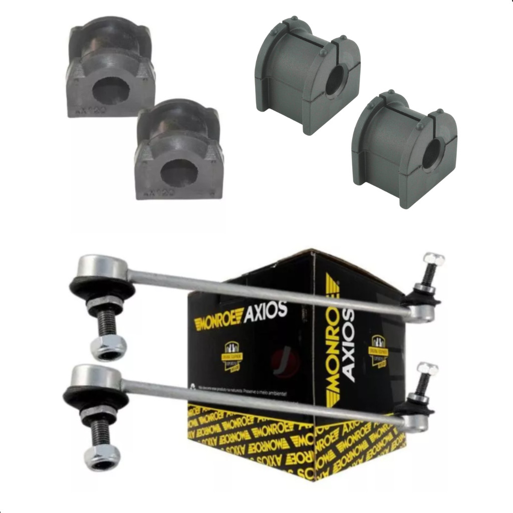 Bieleta Dianteira Axios Asx Lancer + Buchas Barra Diant/tras
