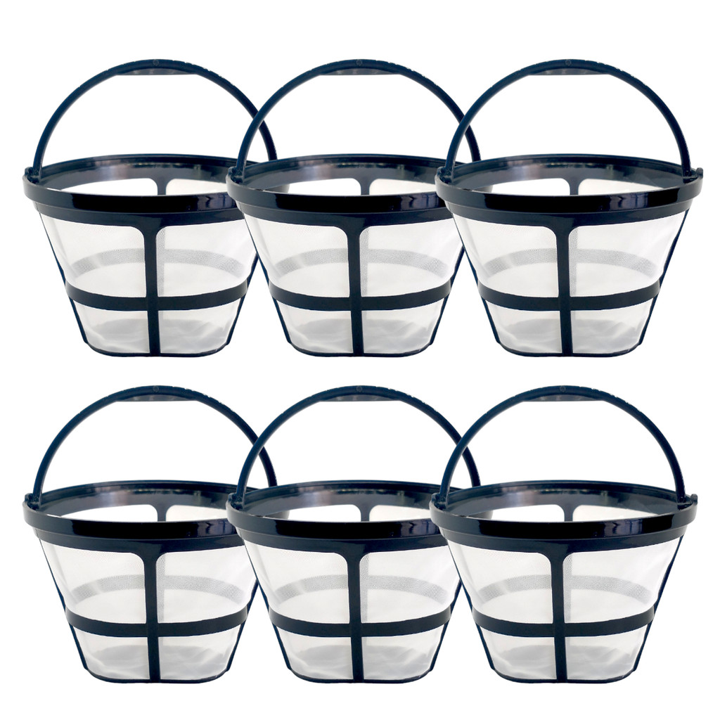 Kit 6 Filtros Permanente Para Cafeteira Britânia/Philco CP15 Ph14 Plus Ph17 Pcf18