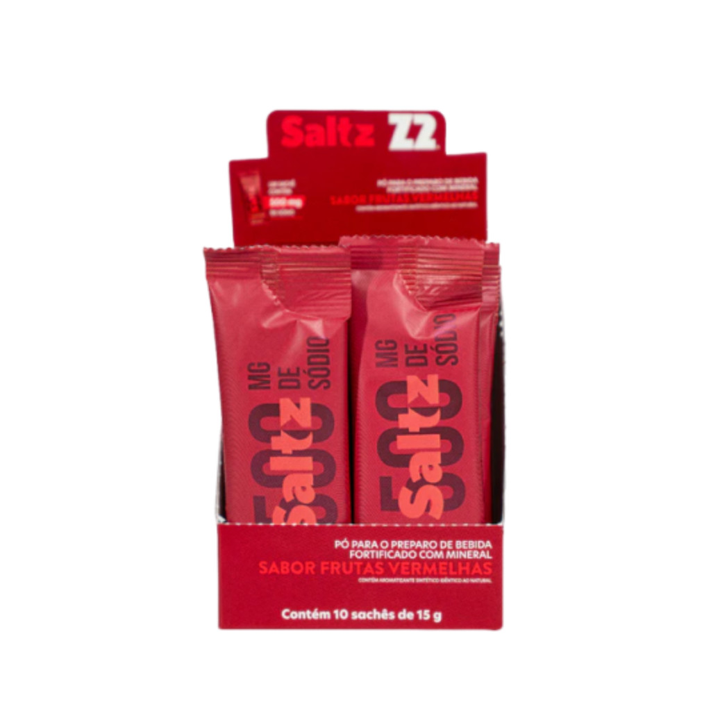 Saltz 500 - Frutas Vermelhas 10 Unidades - Z2