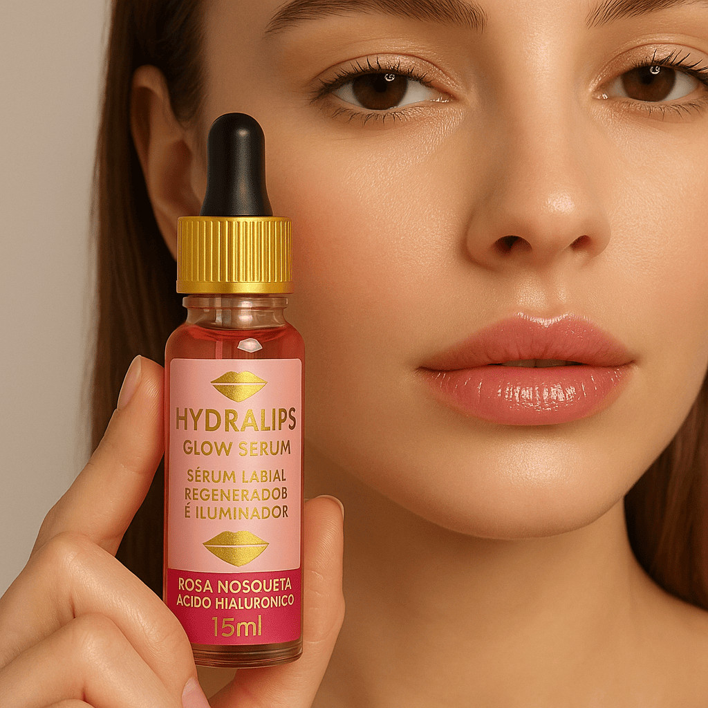 Sérum Labial Poderoso: Regenera, Ilumina e Deixa os Lábios Macios