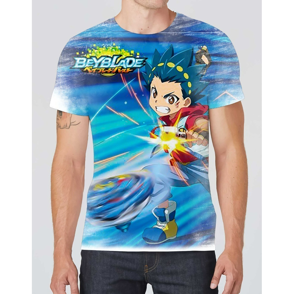 Camisa Camiseta Envio Hoje Beyblade Arena Jogo Animes Série3