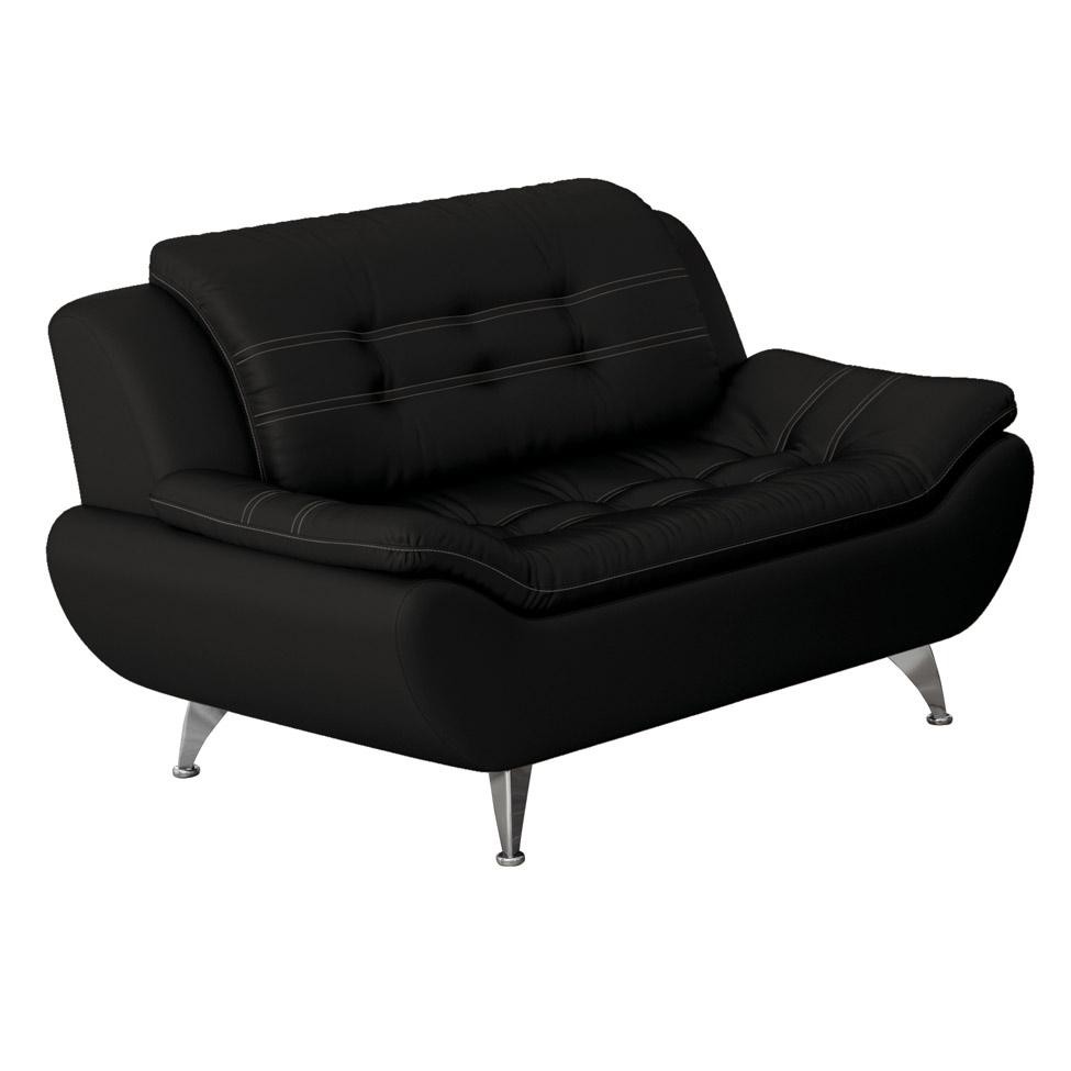 Sofá 2 Lugares New Passion Preto em Oferta na Shopee