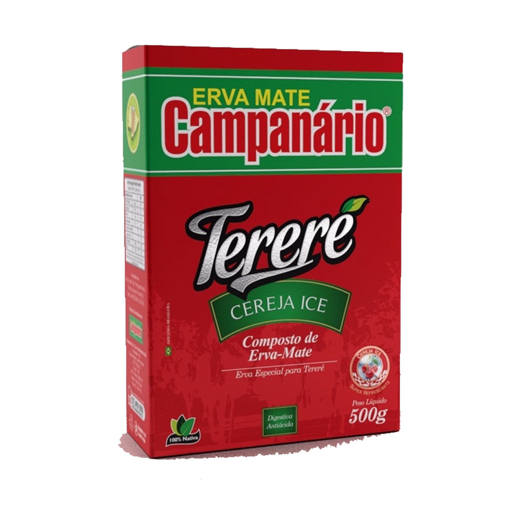 Erva mate Campanário - Cereja Ice 500g