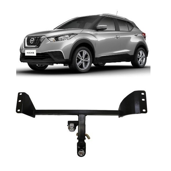 Engate Reboque Removível Nissan Kicks 2017 2018 2019 2020 2021 2022 2023 2024 NI1019 bOM