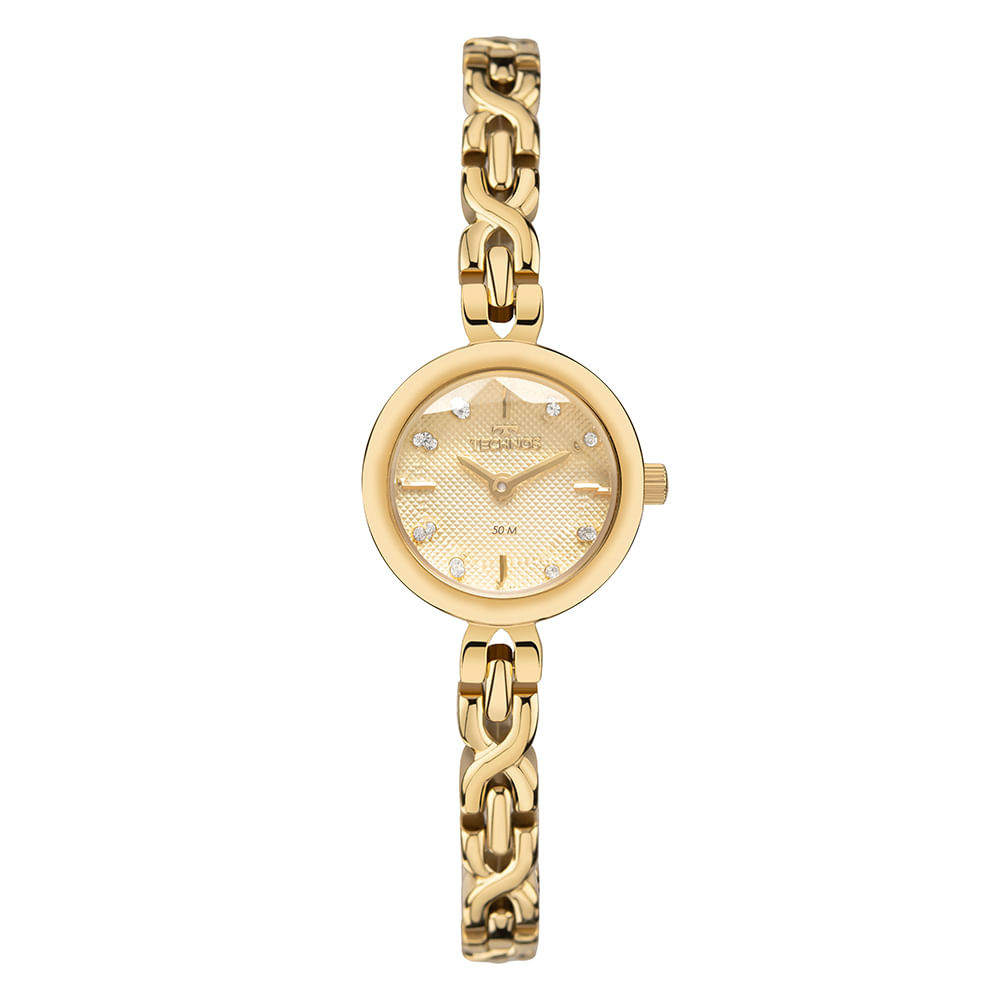 Relógio Technos Feminino Mini Dourado - 5Y20LZ/1D em Oferta na Shopee