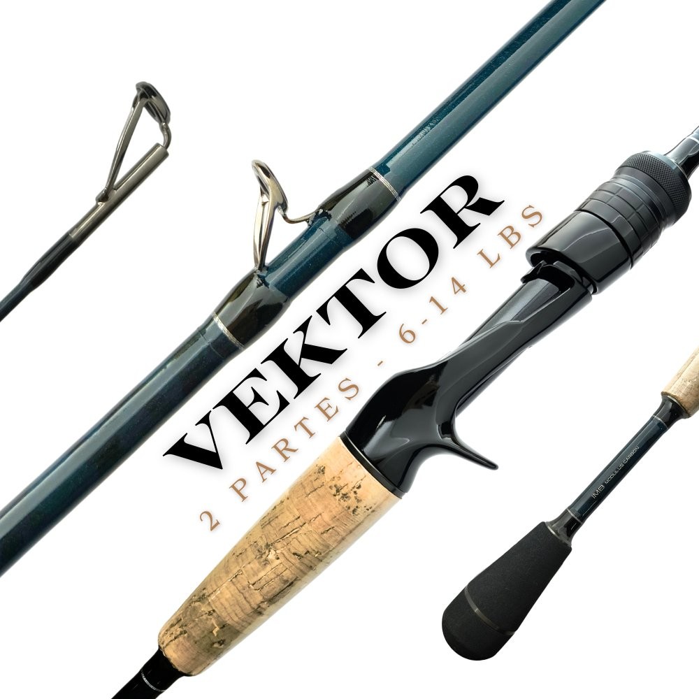 Vara Saint Vektor 582BC | 5'8" (1,73m) 6-14lb 2 Partes - Carretilha