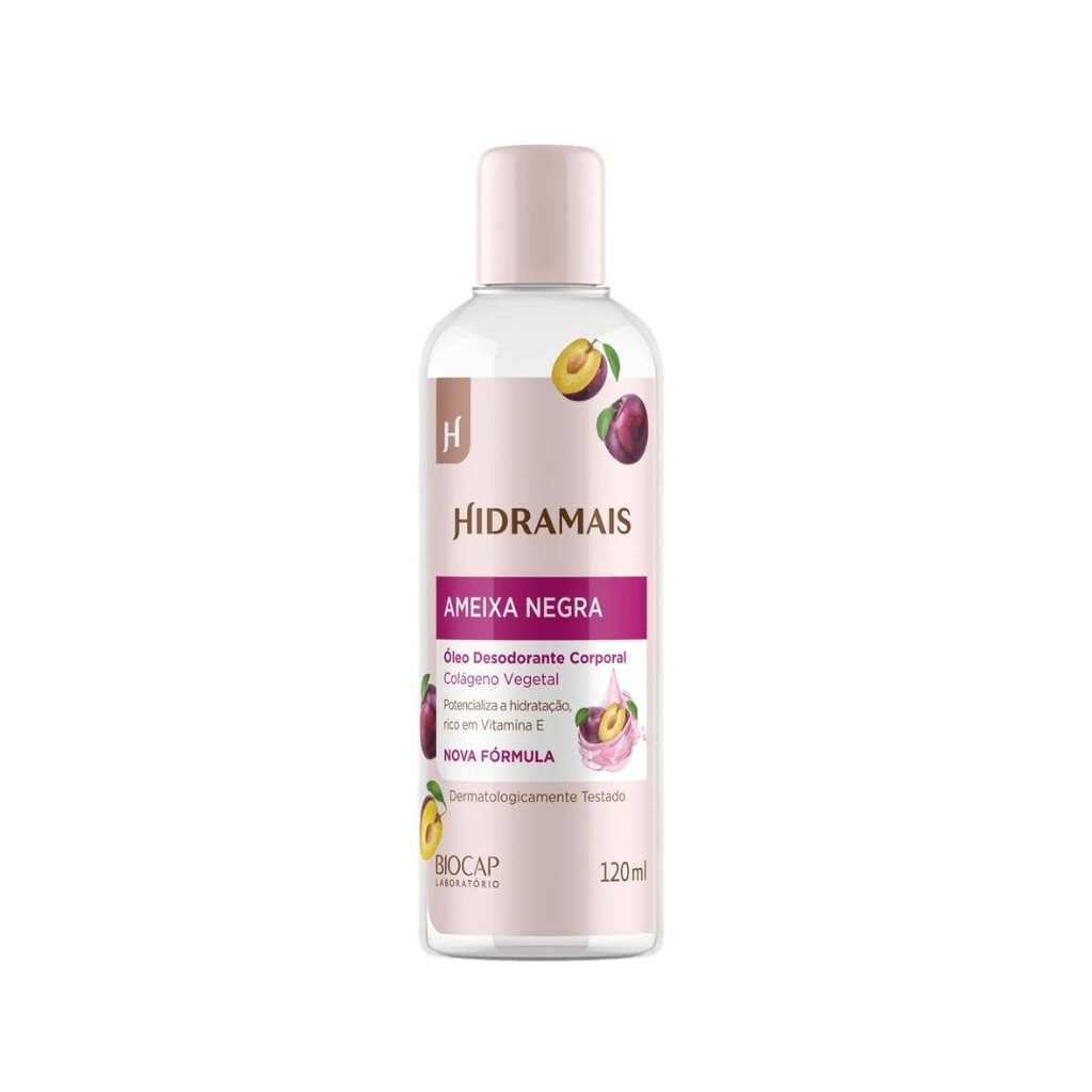 Óleo Corporal Hidramais 120ml Ameixa Negra e Vitamina E