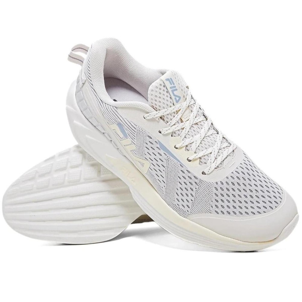 Tênis Fila Diffusion Feminino - Branco e Azul em Oferta na Shopee