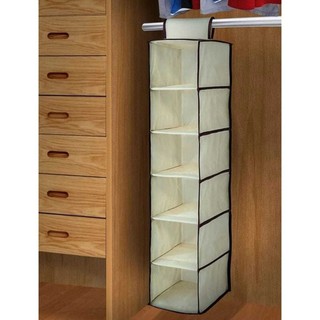 Sapateira Organizador De Armário 6 Divisórias Multiuso Dobrável - Envio 24hrs!