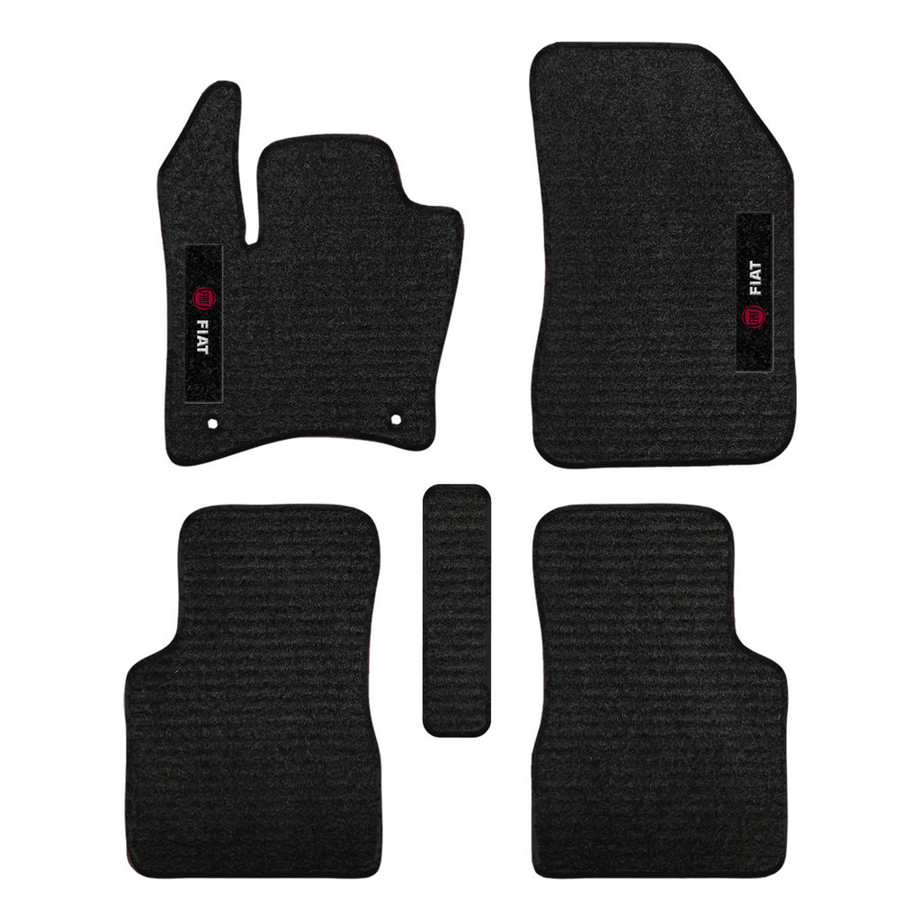 Kit de tapetes 5 peças específico Toro 2016 17 18 ... 22 23 2024 Carpete Res-Preto