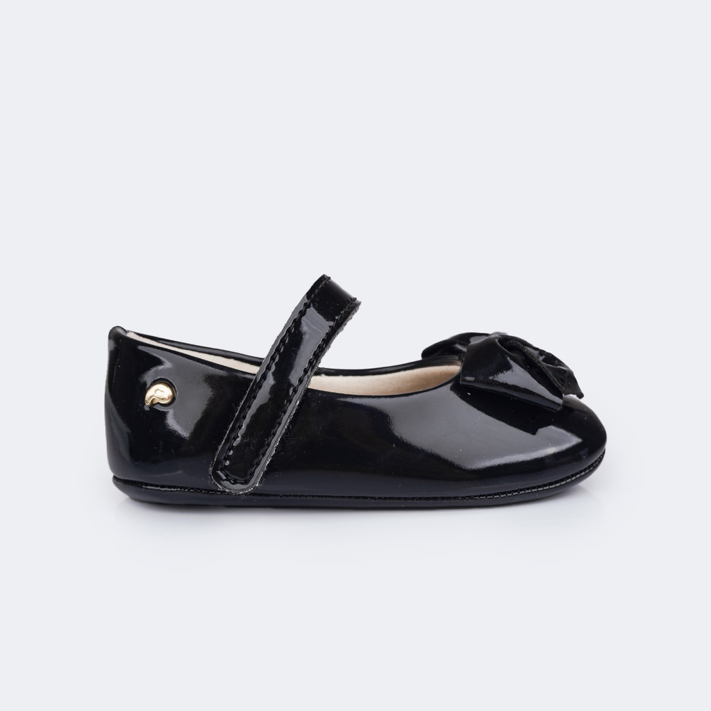 Sapatilha Infantil Laço Bebê Perfuros Corações Pampili em Oferta na Shopee