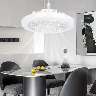 Ventilador De Teto Com Led Lâmpada Novo Com Controle Remoto Bordado Bivolt em Oferta na Shopee