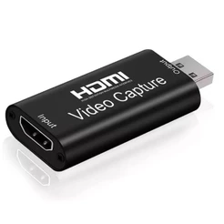 Placa de Captura HDMI para USB 2.0 - 4K - 1080P - Ideal para uso em lives e streamings - MS118