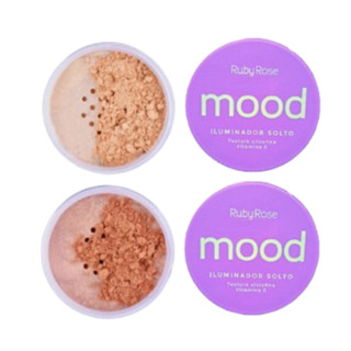 Iluminador Solto Ruby Rose Mood – Glow Radiante e Natural Efeito Profissional em Oferta na Shopee