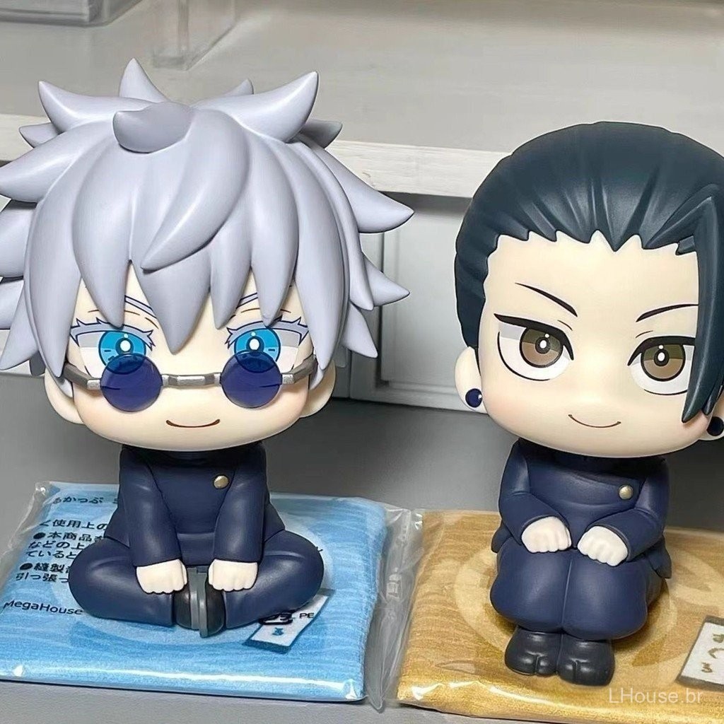 Figura de 10cm da série Anime Jujutsu Kaisen, Satoru Gojo, Geto, Suguru, Nagi, Seishiro, Bachira, Meguru, Versão Q, Cole em Oferta na Shopee