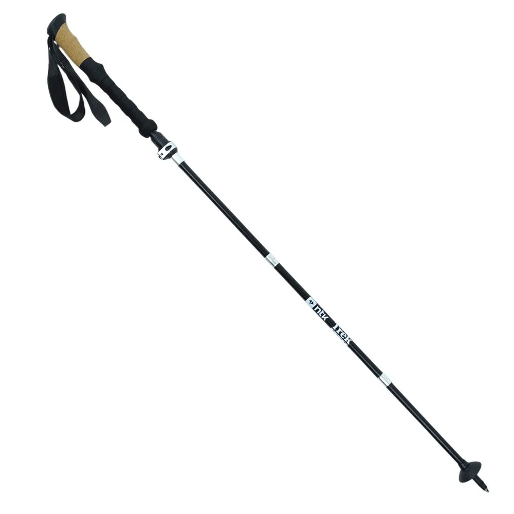 Bastão de Caminhada TREK RACE Alumínio 7075 135cm Preto - NTK