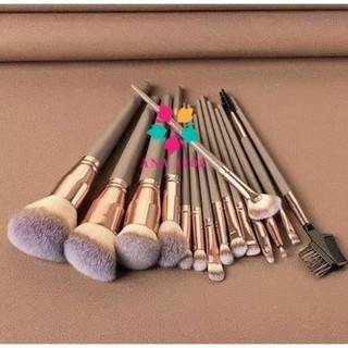 ANA1108 KIT10/15 Pincéis De Superior Ferramentas de Maquiagem,Corretivo Cabelo Sintético …