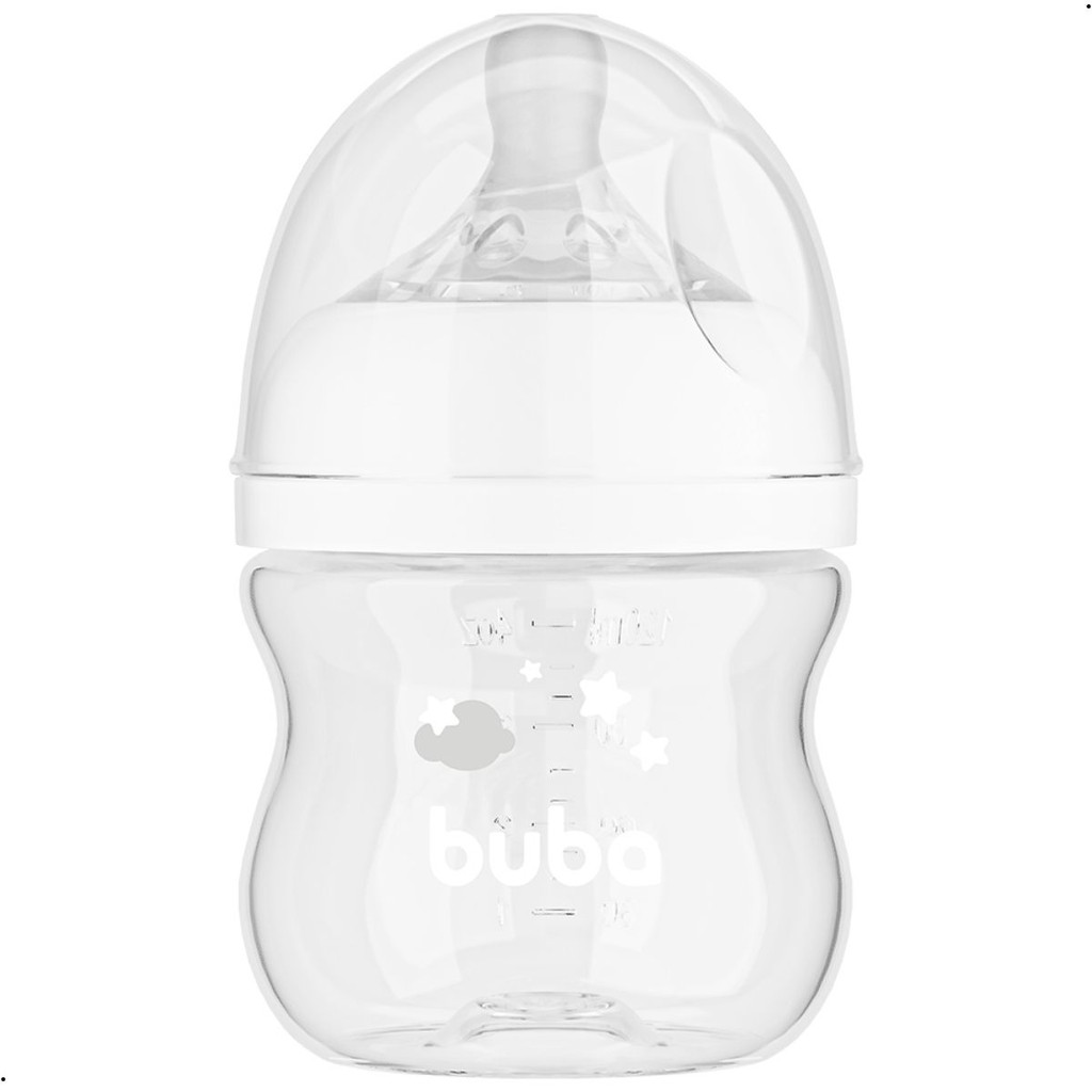 Mamadeira Anticólica Buba 120ml Easy Flow Nunvem