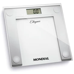 Balança Digital Ellegance Mondial Prata 6V Bateria BL-03