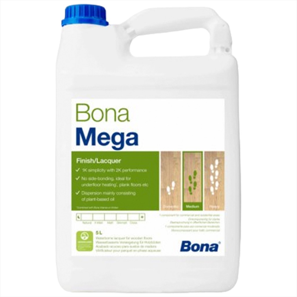 Bona Mega Brilho 5L Base Agua Pisos Madeira