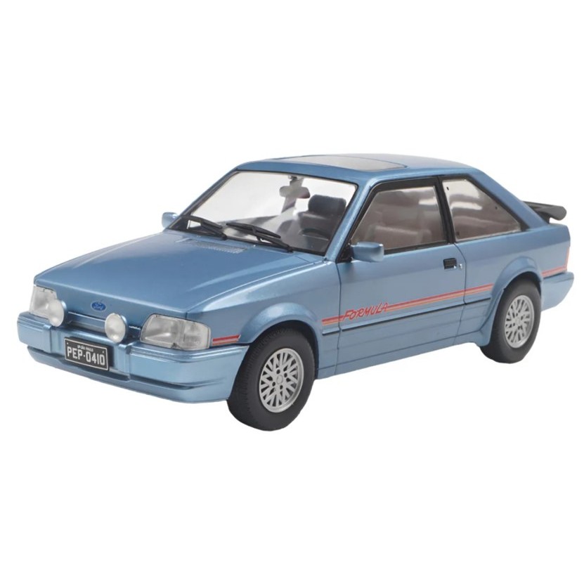 Carrinho Miniatura Ford Escort Xr3 Azul 1991 Califórnia Classics 1/24 Californioa Tots