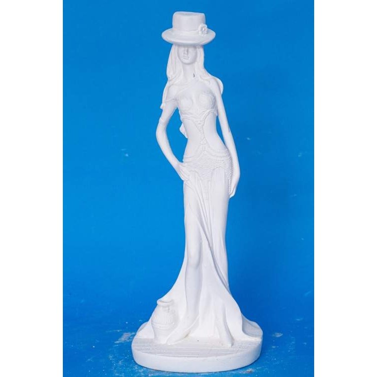 Imagem Maria Navalha em gesso cru 37cm