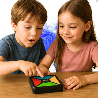 Jogo Da Memória Eletrônico Infantil Quatro Cores Sons e Luzes Brinquedo Crianças