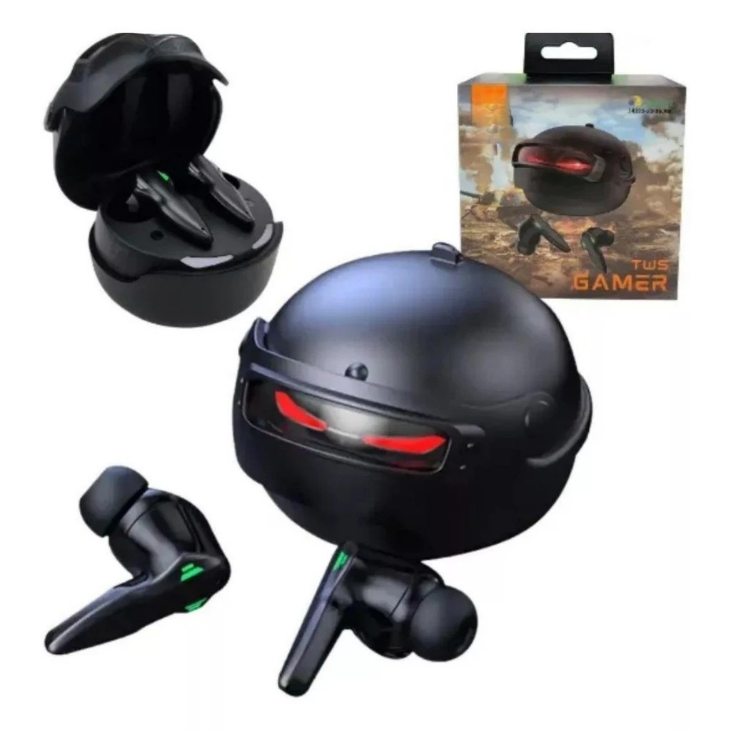 Fone de ouvido sem fio Bluetooth  777 TWS 5.3  com cancelamento de ruído e graves fortes para jogos