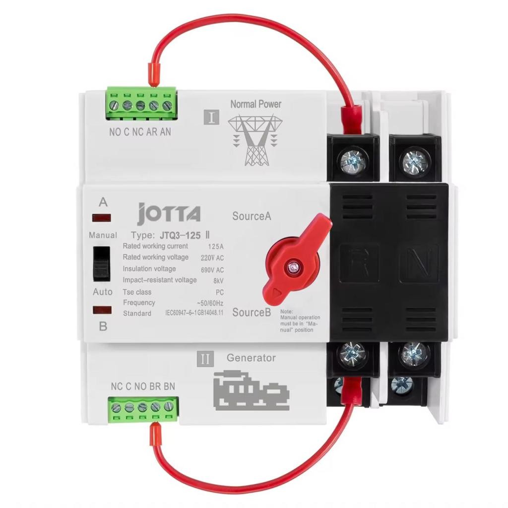 Chave Transferência Automática Trifásica 2 Polos 220v 125a