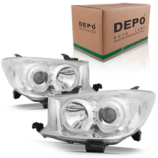 Farol Hilux Sw4 2009 2010 2011 em Oferta na Shopee