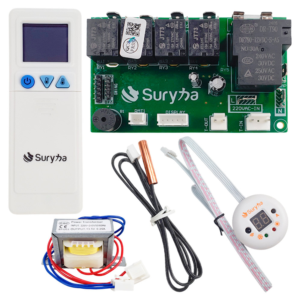 Placa Universal Para Evaporadora Split Universal Com Display Numerico 220V
