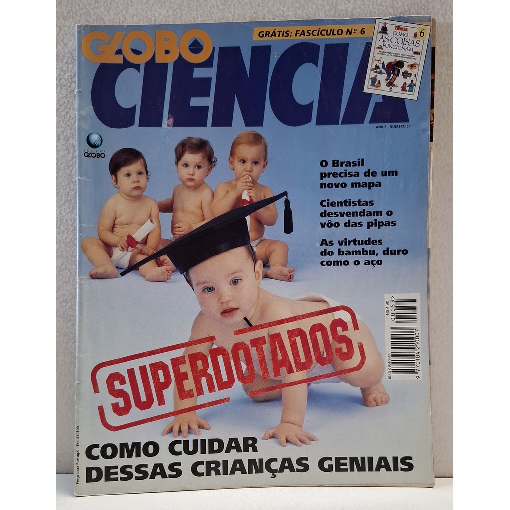 Revista Globo Ciência Ano 5 N° 53 - 1995