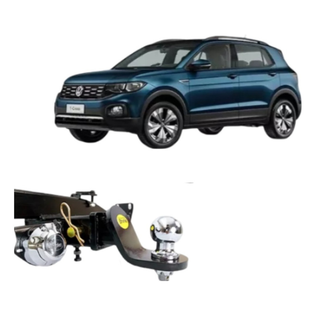 Engate Vw T-cross Removivel 2019 2020 2021 2022 2023 2024 2025 2026 700kg bOM