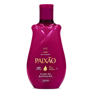 Loção Hidratante Paixão Flor de Baunilha 200ml em Oferta na Shopee