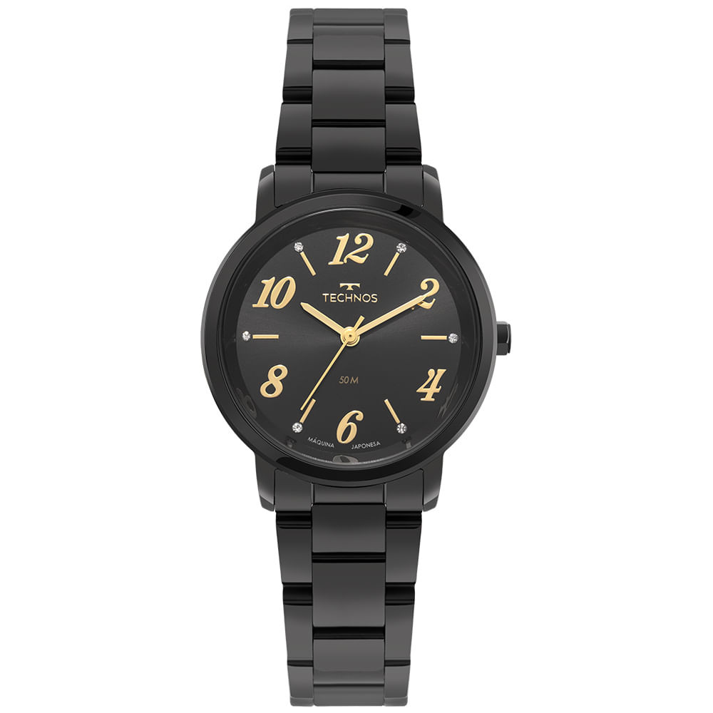 Relógio Technos Feminino Trend Preto - 2035NDF/1P em Oferta na Shopee