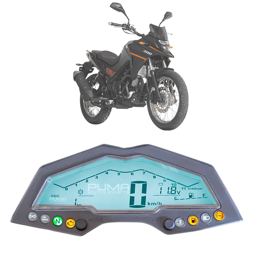 Película Protetora Anti Risco Painel Moto NH190 NH300 ABS 2024 Até 2025