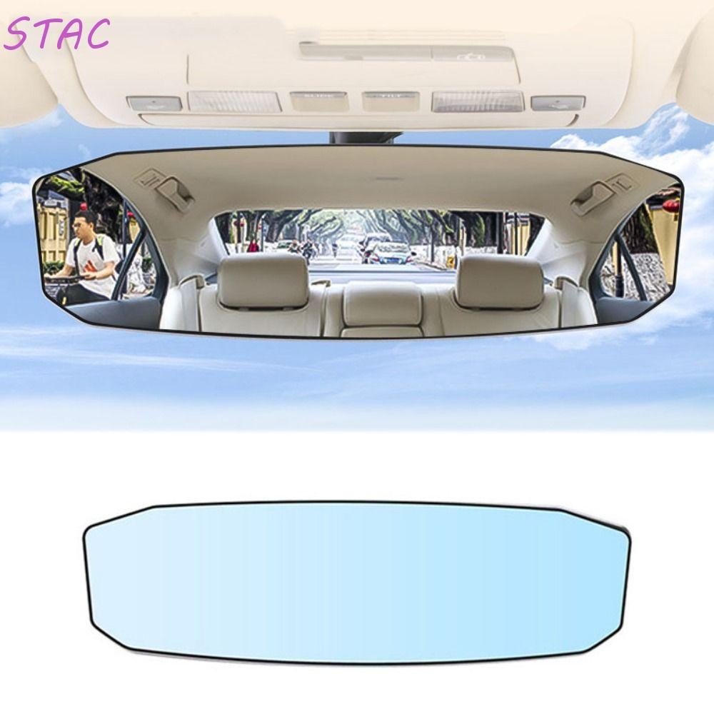 Espelho Convexo Retrovisor Antirreflexo STAC , Interno Grande Angular ABS Para Bebês E Carro , Ajustável