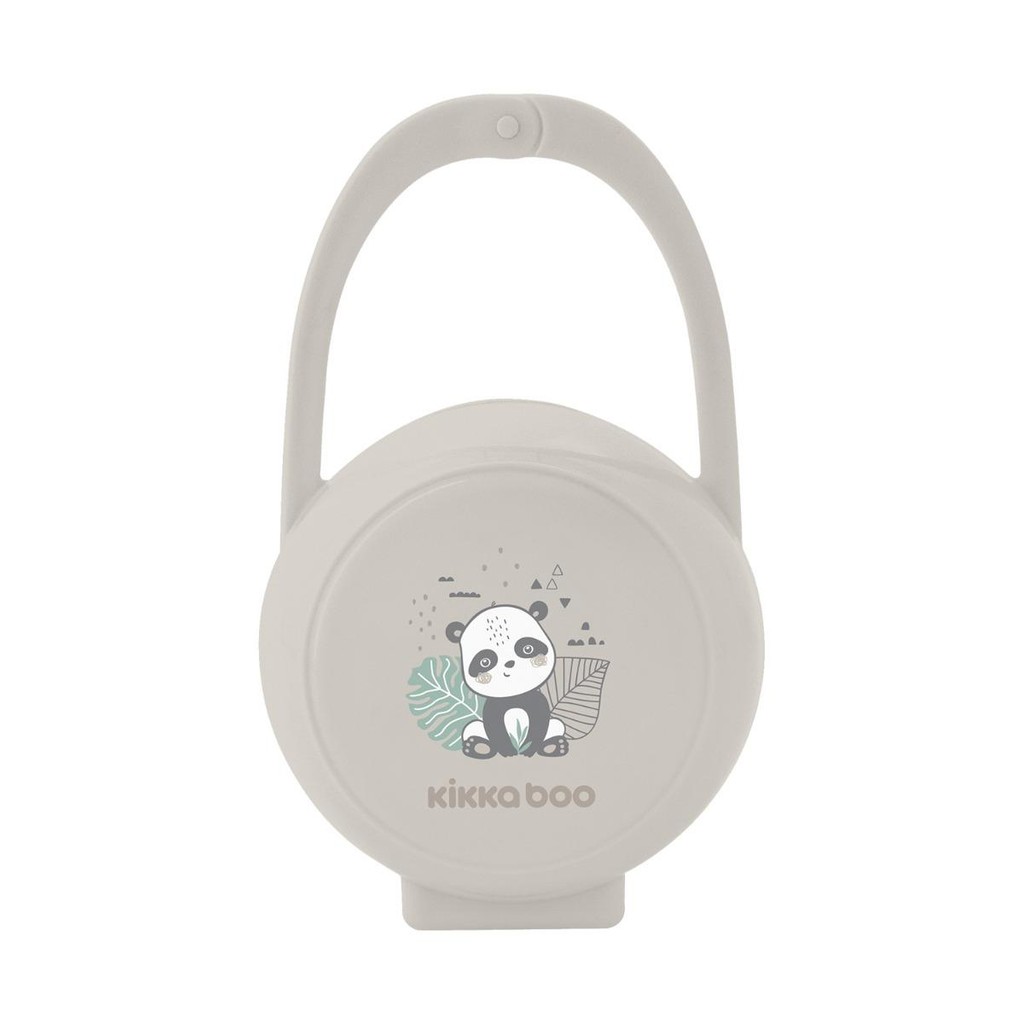 Porta Chupeta Savanna Beige KikkaBoo em Oferta na Shopee