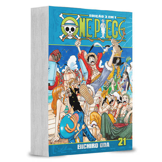 One Piece 3 Em 1 Vol. 21