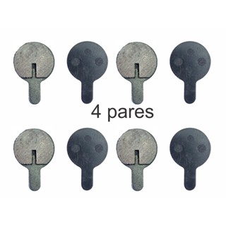 pastilha freio a disco bicicleta pastilha freio bike redonda 4 pares em Oferta na Shopee