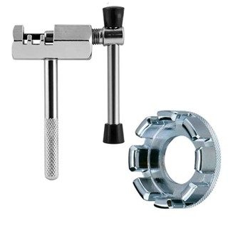 Chave Extrator Coloca Tira Pino Corrente Bike + Chave De Raio Aro Para Bicicleta Bike Com 8 Medidas em Oferta na Shopee