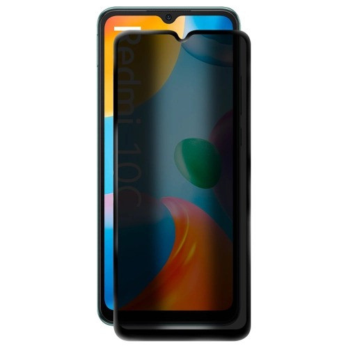 Película Privacidade 9D Para Xiaomi Redmi 10 Redmi 12 Redmi 13 Redmi 14 A C S R Anti Spy Cerâmica