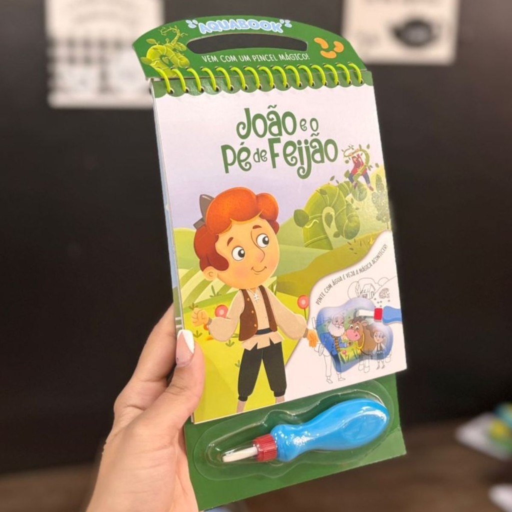 Livro Aquabook TodoLivro João e o Pé de Feijão