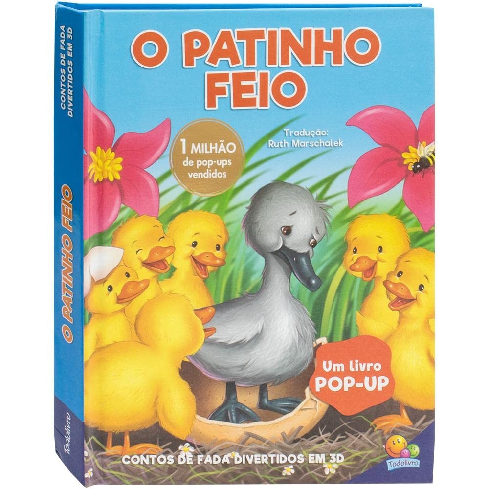 Contos de Fada Divertidos em 3D: O Patinho Feio | Capa Dura | Ruth Marschalek