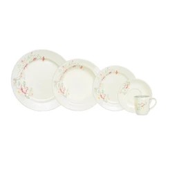 Jogo de Jantar Primavera Suave 30 Peças Porcelana Schmidt